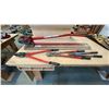 Image 1 : HK PORTER REBAR CUTTER/BENDER, 2 BOLT CUTTERS & CRIMPER