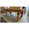 Image 2 : WOODEN WORK TABLE - APPROX.8FT X 4FT X 3FT HIGH