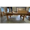 Image 3 : WOODEN WORK TABLE - APPROX.8FT X 4FT X 3FT HIGH