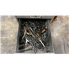Image 6 : STEEL EQUIPMENT 6 DRAWER CABINET WITH ASSORTED TOOLS, HARDWARE & SHOP SUPPLIES
