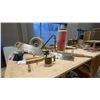 Image 1 : GROUP OF VINTAGE TOOLS - WHEELBARROW FRAME, LOGGERS SAW, PRESSER SPRAYER,
