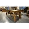 Image 3 : WOODEN WORK TABLE WITH BUILT-IN VIBRATING SYSTEM - APPROX.8FT X 4FT X 3FT HIGH