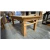Image 4 : WOODEN WORK TABLE WITH BUILT-IN VIBRATING SYSTEM - APPROX.8FT X 4FT X 3FT HIGH