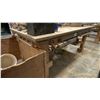 Image 3 : WOODEN WORK TABLE - APPROX.8FT X 4FT X 3FT HIGH