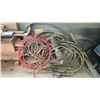 Image 1 : LARGE GROUP OF ELECTRICAL POWER CABLE/WIRE, ALUMINIUM SHEET METAL AND VENTILATION DUCT PCS.