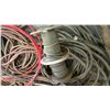 Image 2 : LARGE GROUP OF ELECTRICAL POWER CABLE/WIRE, ALUMINIUM SHEET METAL AND VENTILATION DUCT PCS.