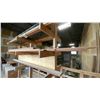 Image 10 : LARGE ASSORTED OF WOOD STOCK MATERIAL & PCS. *INCLUDES WOODEN STORAGE RACK*