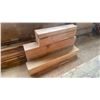 Image 11 : LARGE ASSORTED OF WOOD STOCK MATERIAL & PCS. *INCLUDES WOODEN STORAGE RACK*