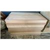 Image 1 : GROUP OF (16) TIMBER PLANK BEAMS - APPROX. 4FT X 1FT X 3" THICK
