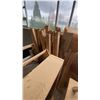 Image 7 : LARGE GROUP OF ASSORTED ITEMS - LARGE SHELF UNIT, WOOD CABINETS, CHAIRS, BAMBOO, TOOL & STORAGE