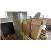 Image 11 : LARGE GROUP OF ASSORTED ITEMS - PLASTIC BARRELS, WOODEN STORAGE BOX,