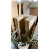 Image 8 : LARGE GROUP OF ASSORTED ITEMS - PLASTIC BARRELS, WOODEN STORAGE BOX,
