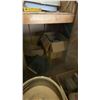 Image 23 : LARGE GROUP OF ASSORTED ITEMS - 2 LARGE WOODEN  SHELF UNITS W/CONTENTS, HARDWARE,
