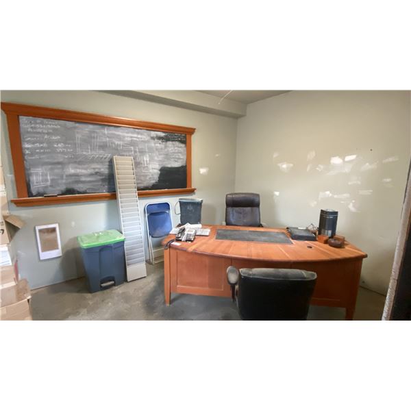 CONTENTS OF OFFICE *ANY COMPANY FILES/PAPERWORK STAYS*