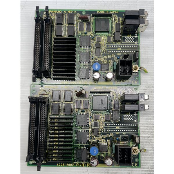 (2) Fanuc #A20B-2002-0521/08A Circuit Boards