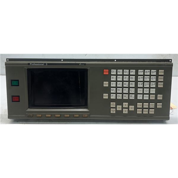 Fanuc #A02B-0120-C052/MA 9" CRT/MDI Unit w/ #A61L-0001-0095LCD 9" Color LCD