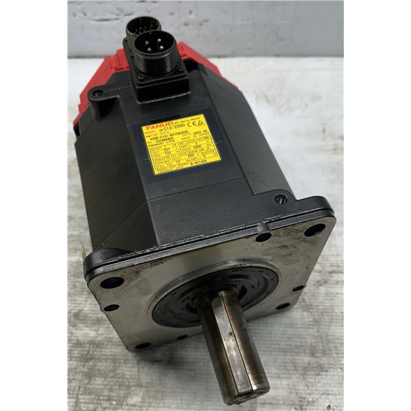 Fanuc #A06B-0141-B075#0008 AC Servo Motor