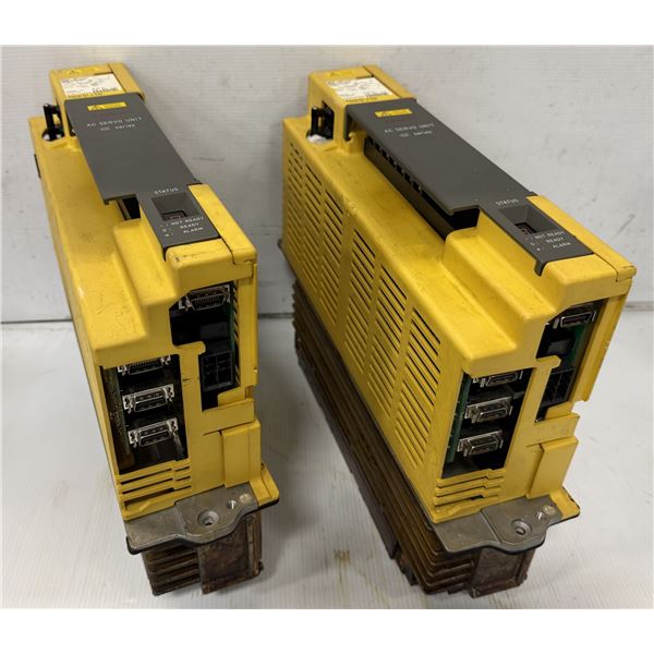 (2) Fanuc #A06B-6090-H006 Servo Amplifier Units
