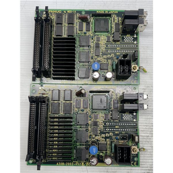 (2) Fanuc #A20B-2002-0521/08A Circuit Boards