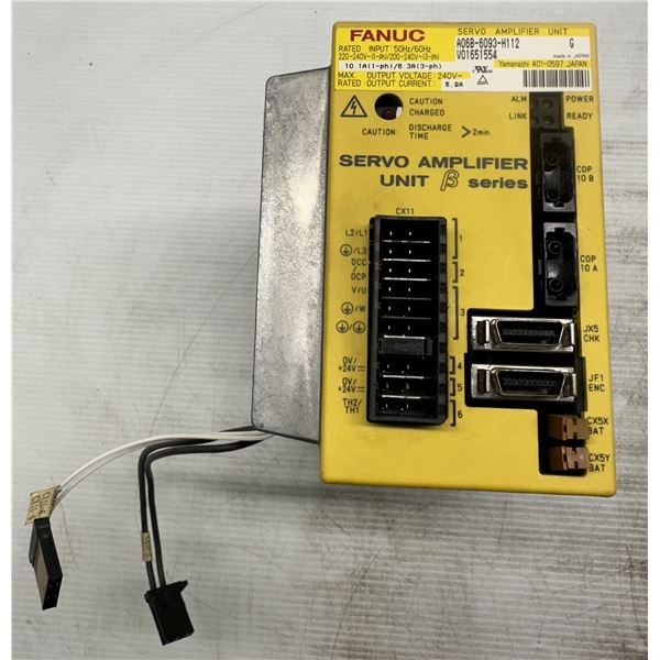 Fanuc #A06B-6093-H112 Servo Amplifier Unit