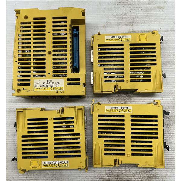 Lot of (4) Fanuc Modules