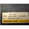 Image 3 : Fanuc #A02B-0281-C126/MBR MDI Unit