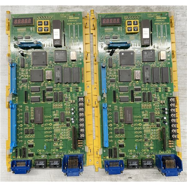 (2) Fanuc #A16B-2201-0440/07B Circuit Boards