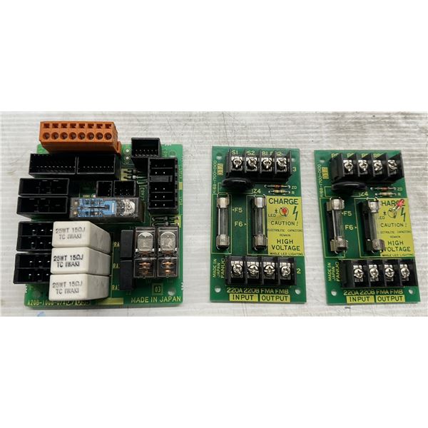 Lot of (3) Fanuc Circuit Boards