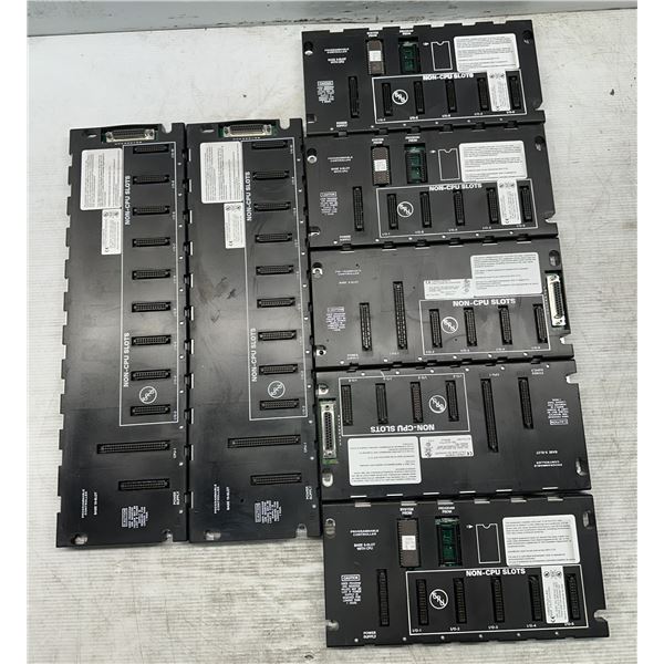 Lot of (7) GE Fanuc Slot Bases