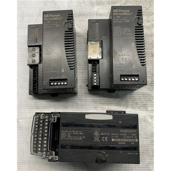 Lot of (3) GE Fanuc Modules