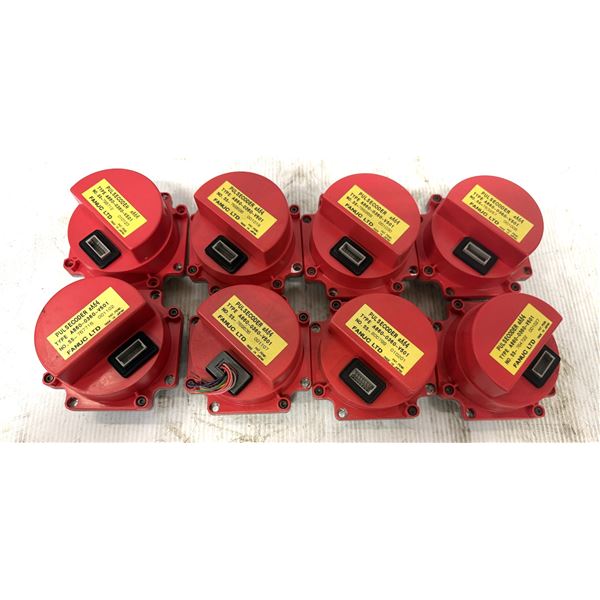 Lot of (8) Fanuc #A860-0360-V501 Pulsecoders