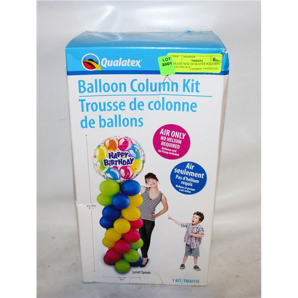BRAND NEW QUALATEX BALLOON COLUMN KIT