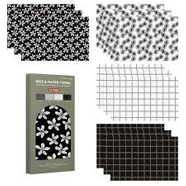 NEW 12PK NOT-A-PAPER TOWEL