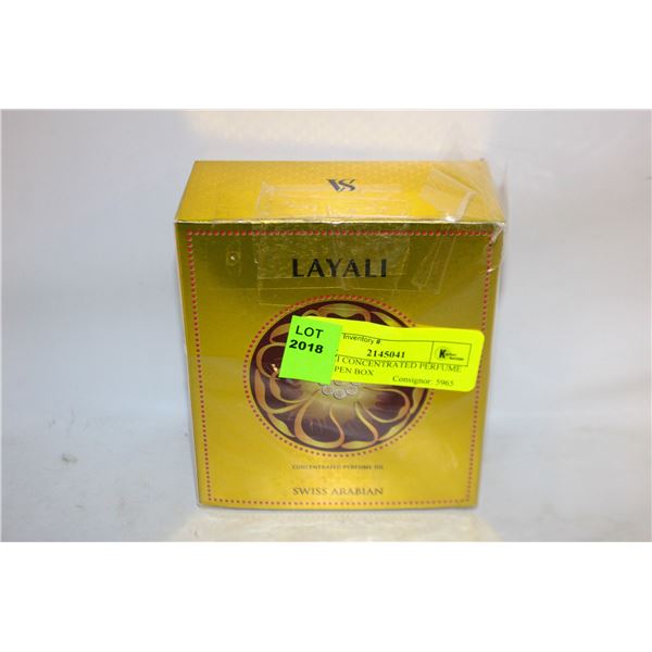 LAYALI CONCENTRATED PERFUME OIL - OPEN BOX