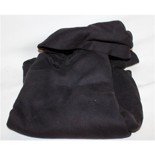 NEW TUFF HOODIE BLACK XS