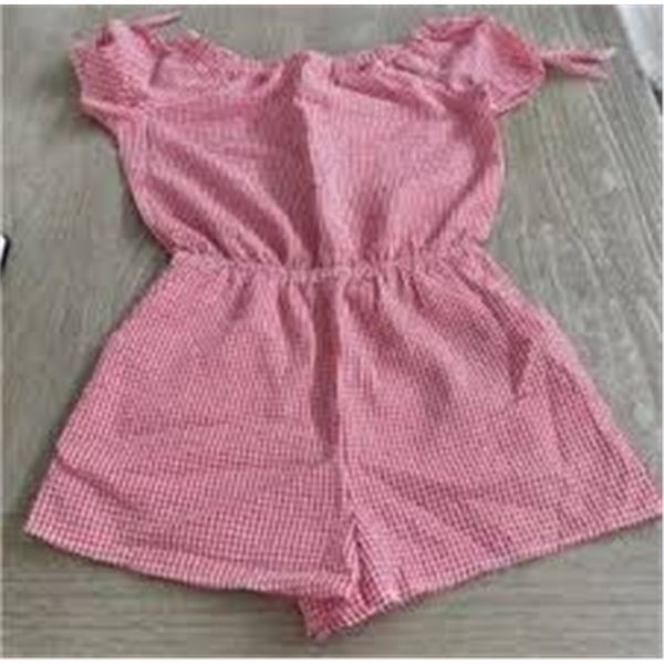NEW ZUNIE GIRLS ROMPER SIZE 10 PINK