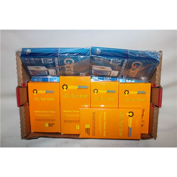 50 NEW IPHONE TEMPERED GLASS SCREEN PROTECTOR