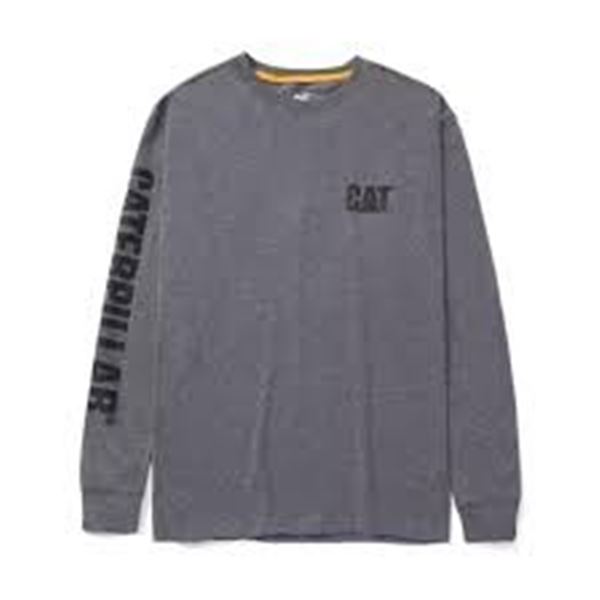 NEW CAT SS GREY T-SHIRT XXL