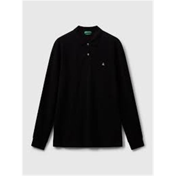 NEW BENETTON LS POLO XXL