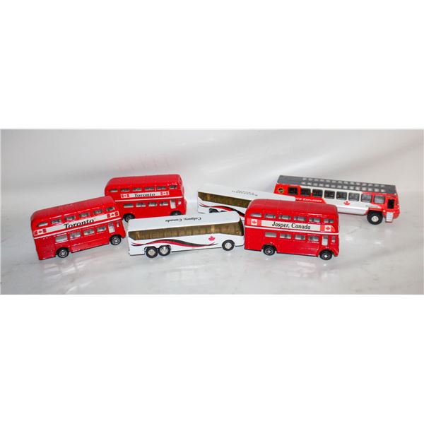 DIECAST DOUBLE-DECK BUSES, JASPER, ICE EXPLORER