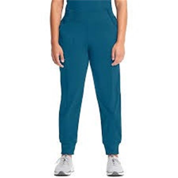 NEW INFINITY WOMENS STRAIGHT LEG PANTS SMALL CYAN