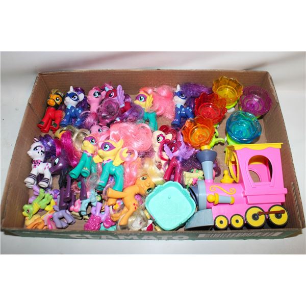 30 MY LITTLE PONY TOYS & MY LITTLE PONY TRAIN
