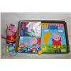 Image 1 : PEPPA PIG DVDS, BOOK & PEPPA PIG TOYS