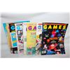 Image 1 : VINTAGE "GAMES" MAGAZINES BOX LOT ASSORTED