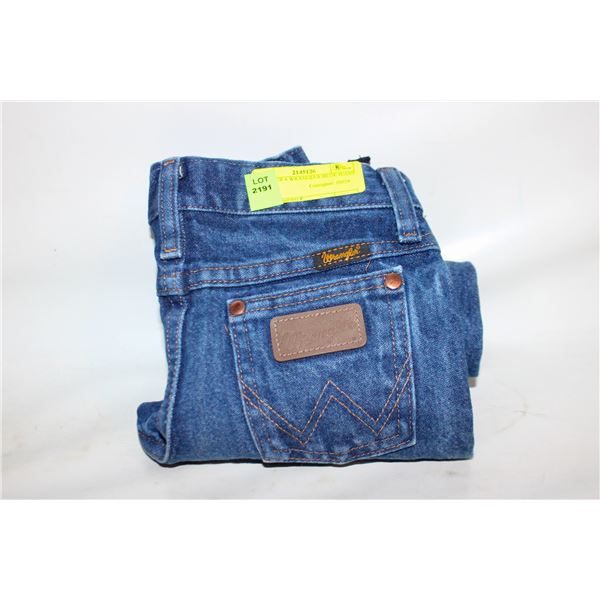 TODDLER 6 WRANGLER BLUE JEANS