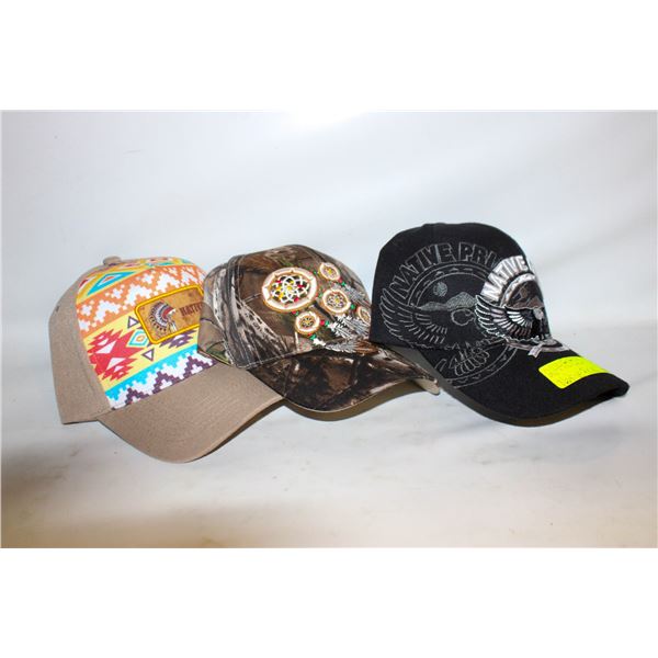 NATIVE PRIDE BALL CAPS (3)