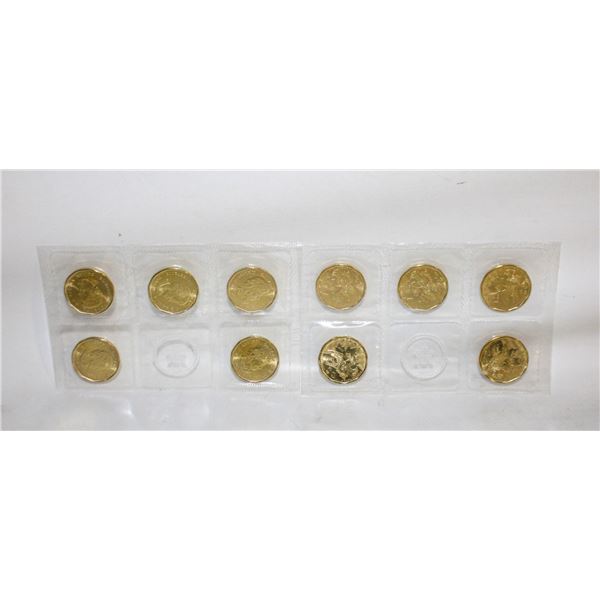 2016 CANADA LUCKY LOONIE UNC 5 COIN PACK /