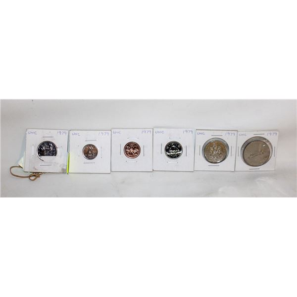 1979 CANADA 6 COIN SP SET