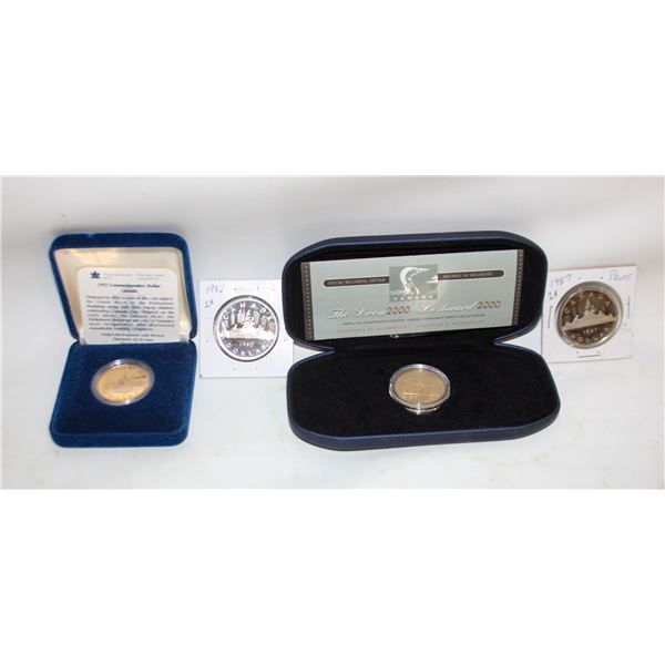 1992 CANADA COMMEMERATIVE UNC DOLLAR/