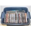 Image 1 : 40 COUNT OF ROCK/COUNTRY CDS WITH BIN